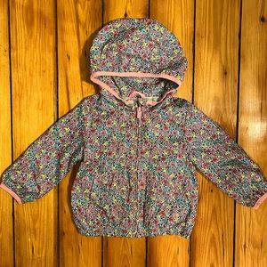 GAP Floral Raincoat